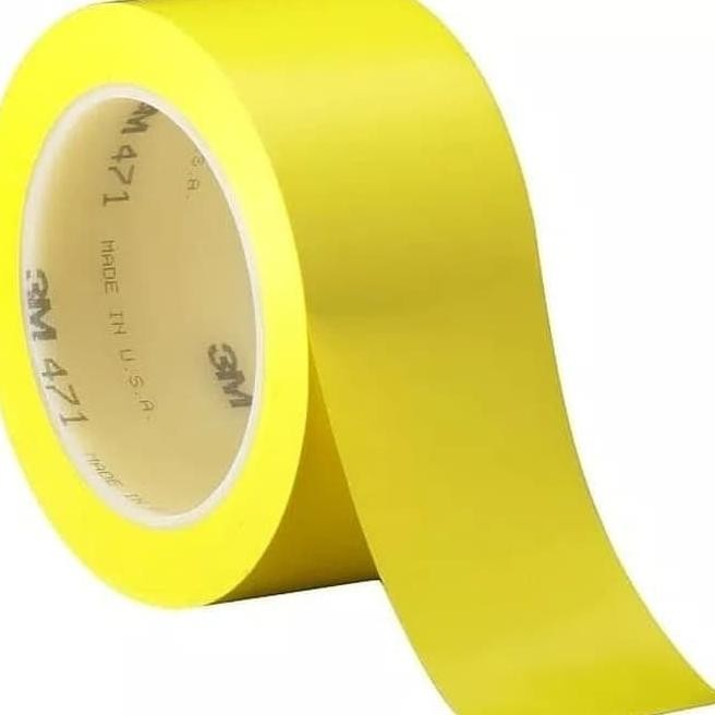 

Ploor Tape 3M 471 Kuning/Lakban Lantai 471 3M/Isolasi Lantai