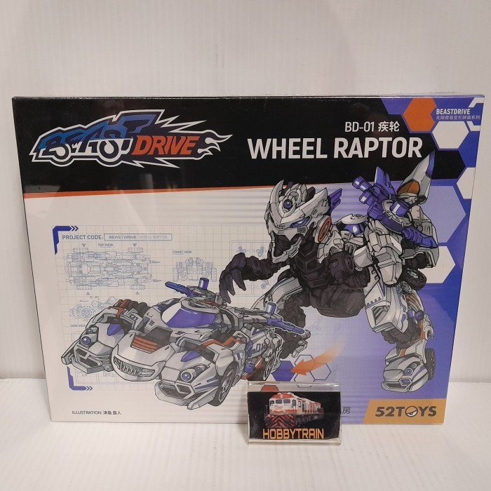 52TOYS BEASTDRIVE BD-01 WHEEL RAPTOR
