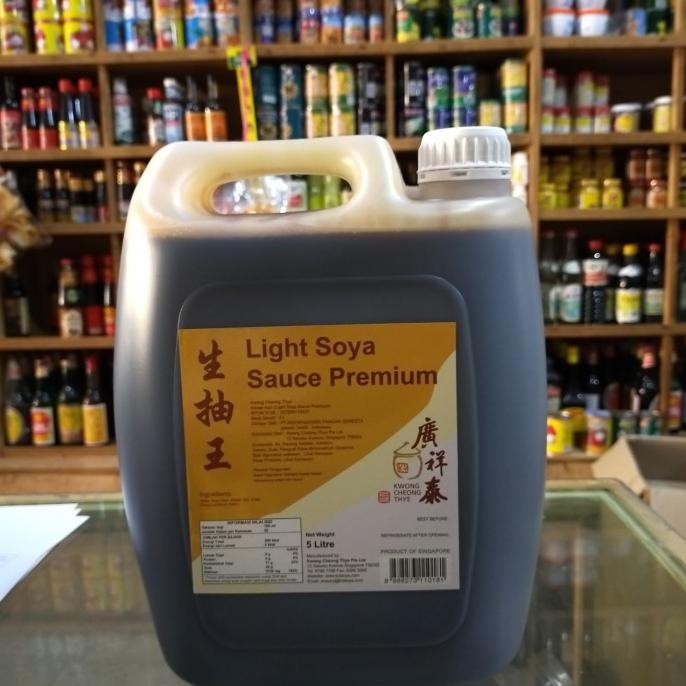 

KCT Kwong Cheong Thye Light Soya Sauce Premium/ Kecap Asin 5liter E82JA