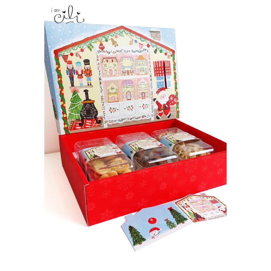 

an (box beth ) dus kue kering toples natal/merry christmas