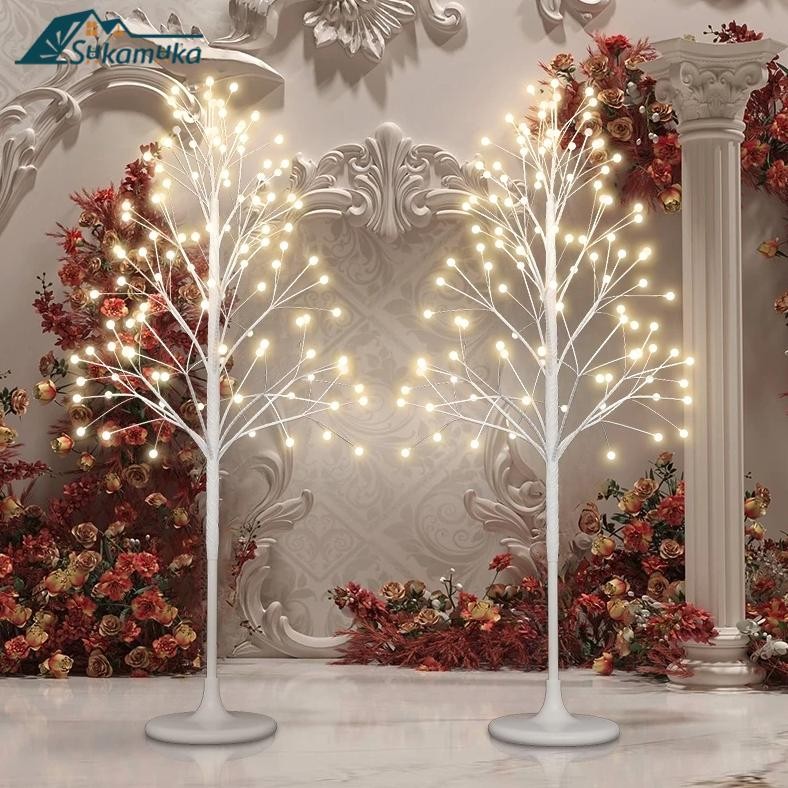Dem Garansi&CodLampu Dekorasi Pelanan Standing Lamp 2Set Pohon Dekorasi Cabang Event Wedding Dekoras