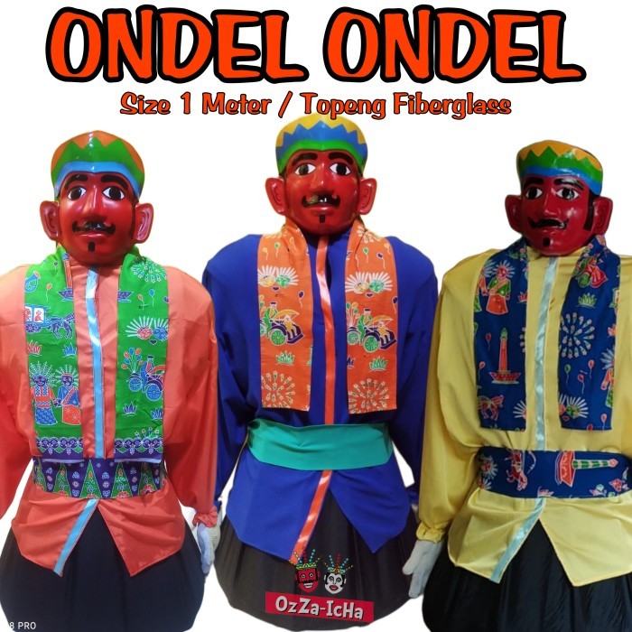 NEW Ondel-ondel 1 meter (satuan)