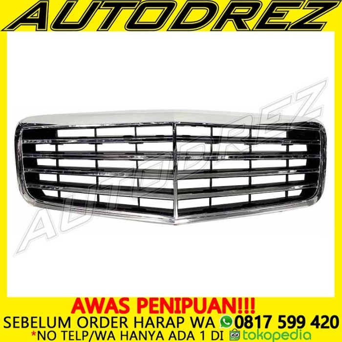Grill Grille Mercy Mercedes E-Class W211 Avantgarde Facelift Taiwan