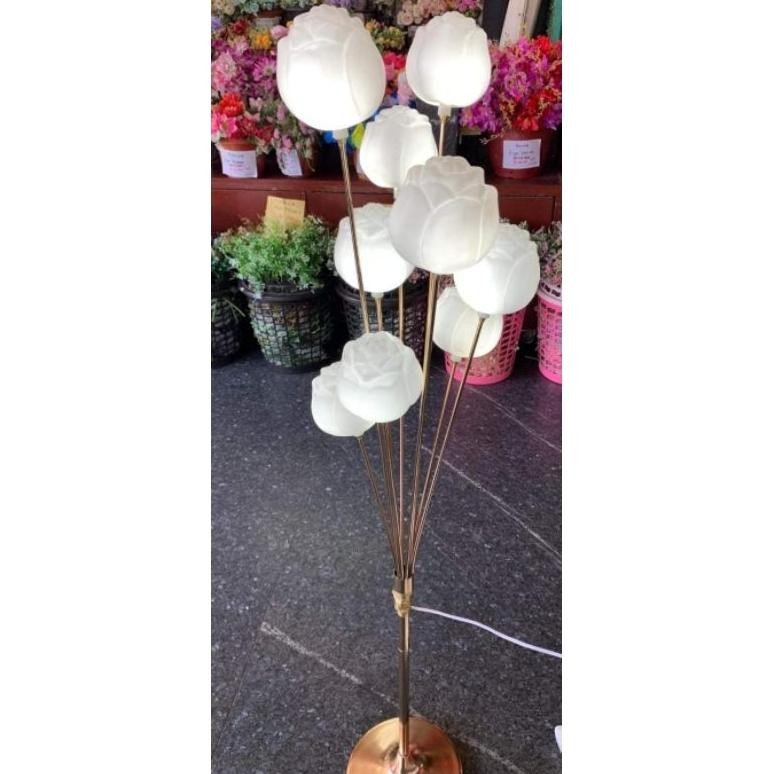 Dem Lampu Standing Tulip Cabang 10/Lampu Dekorasi/Lampu Jalan/Lampu Pojok