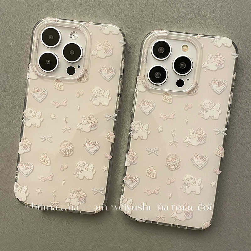 Premium Luar Negeri Aesthetic Cewek Dasi Kupu-Kupu Transparan Casing Hp Oppo A3X A60 A3 Pro A53 A33 