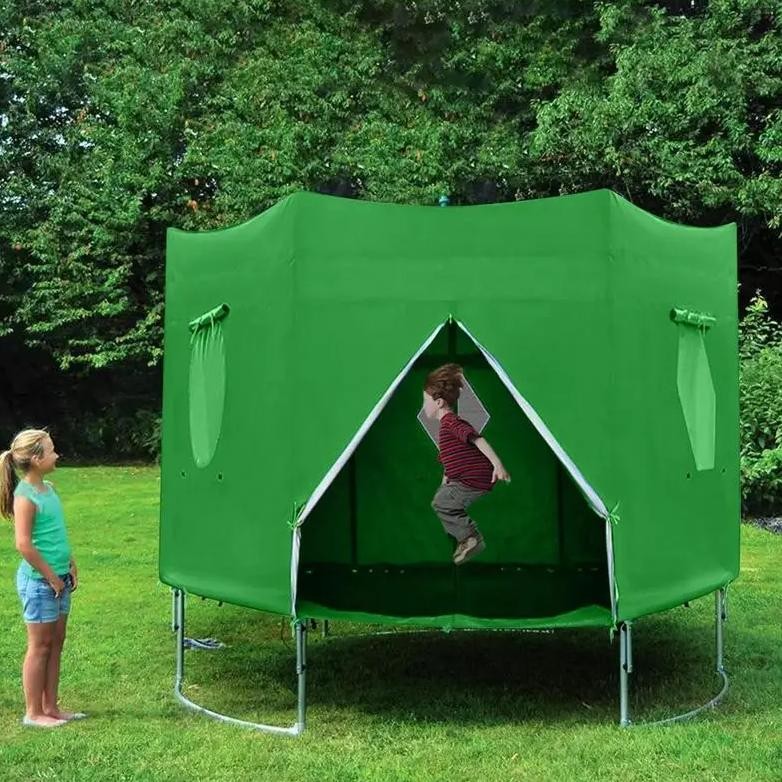 trampoline shade cover anti-uv trampoline sunshade trampoline outdoor cover versatile trampoline can
