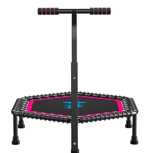 hexagonal bungee trampoline jumping fitness trampoline fitness professional trampoline with with arm