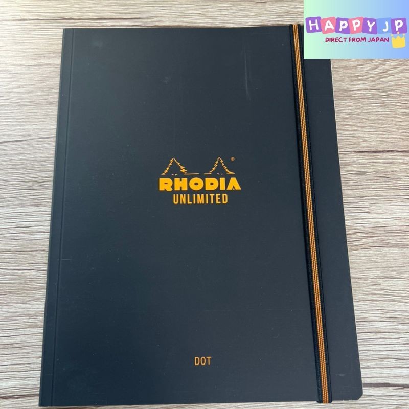 

Buku Catatan Rhodia Unlimited Dot Grid A5+ 120 halaman Wirebound PEFC Certified Black 16×21cm CF118969 |cyPRPwzs|