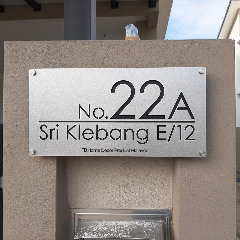 

Plat Nomor Rumah Logam (Sepenuhnya Disesuaikan) |8F0D24BA|