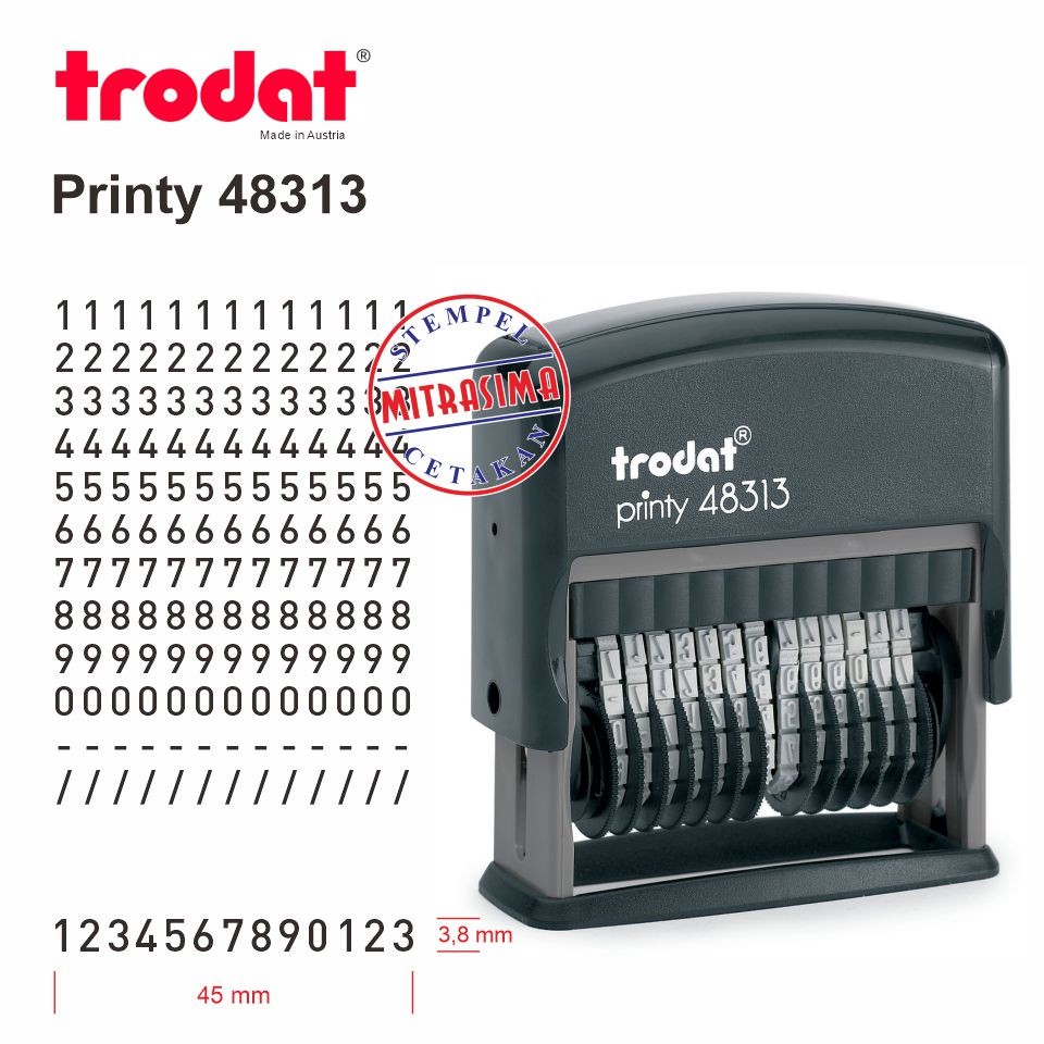 

Stempel Trodat 48313 (Stempel Angka 13 Digit) |8A2A5D5F|