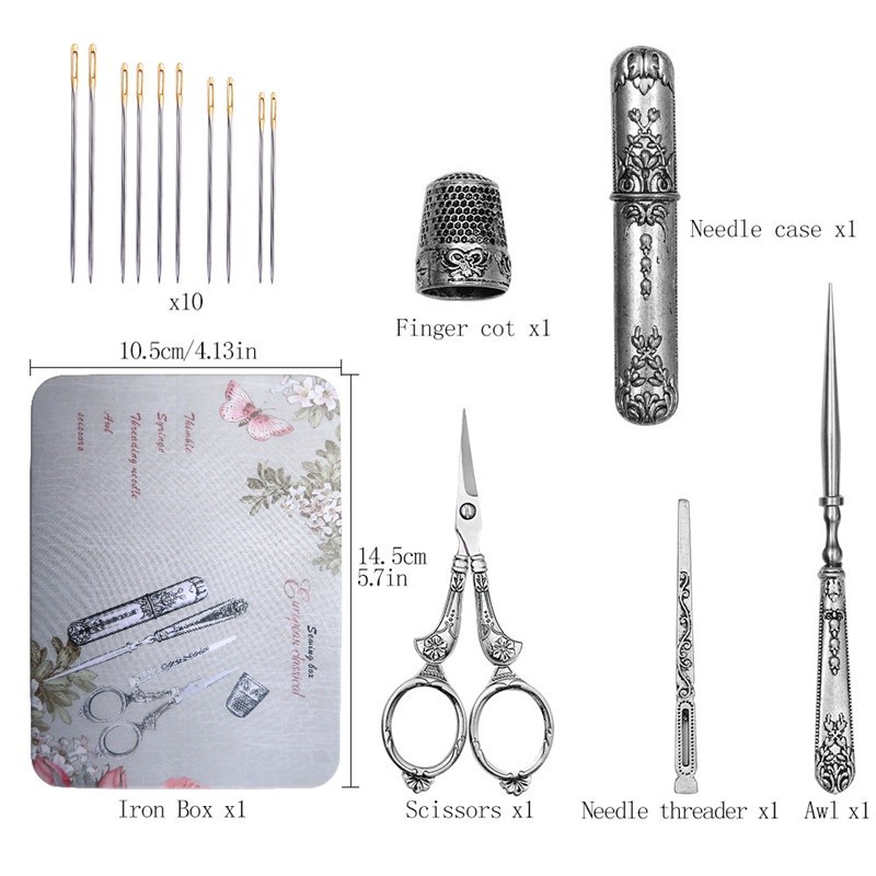 

Aksesori Jahit Set Jarum Bordir Gunting Jahit Profesional Gunting Kerajinan Kain Zig Zag Gunting Jahit |45FAF7A4|