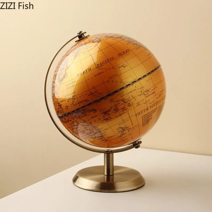 Globe Bola Dunia jelajah Columbus Vintage Gaya Eropa Mewah