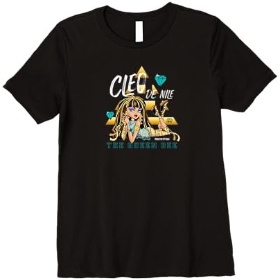 Monster High - Cleo De Nile The Queen Bee Premium T-Shirt |ltUYYHYl|