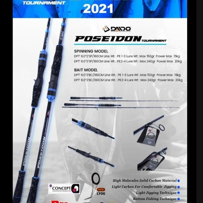 joran daido poseidon pro new tournament 602 180 cm sning