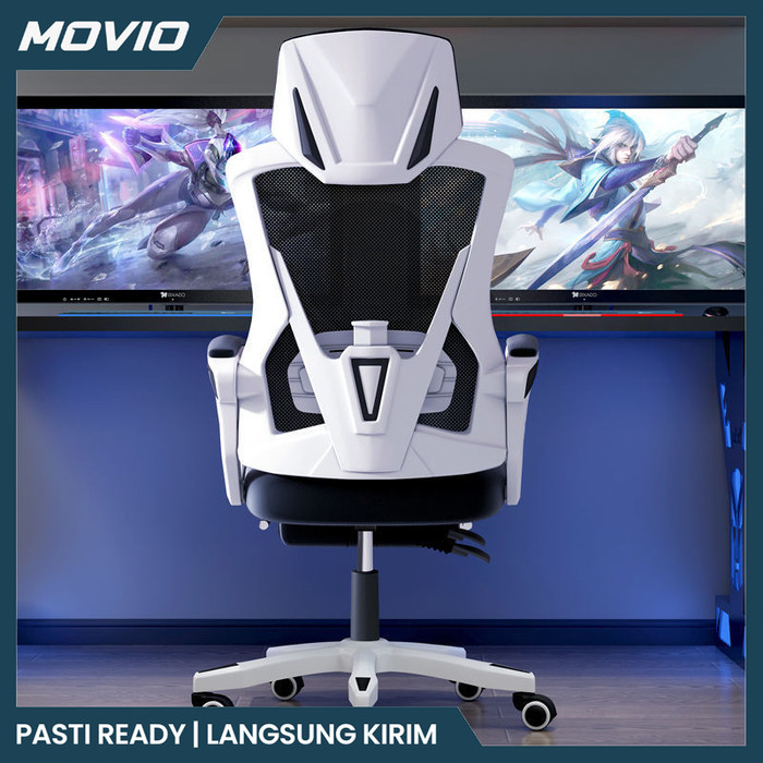 Promo Movio Gaming Chair - Kursi Gaming / Kursi Kantor / Kursi Ergonomis