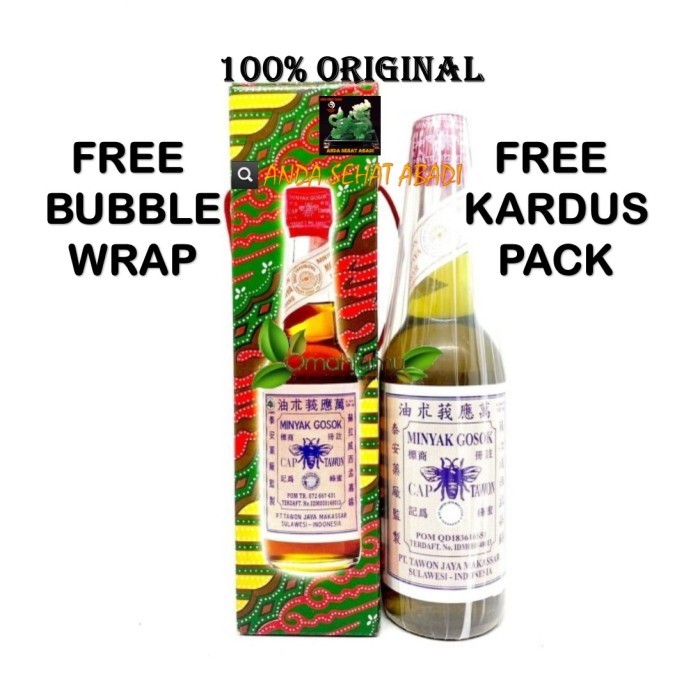 Terlaris Minyak Tawon Gg 330 Ml / Minyak Tawon 330 Ml / Tawon Makasar 330 Ml