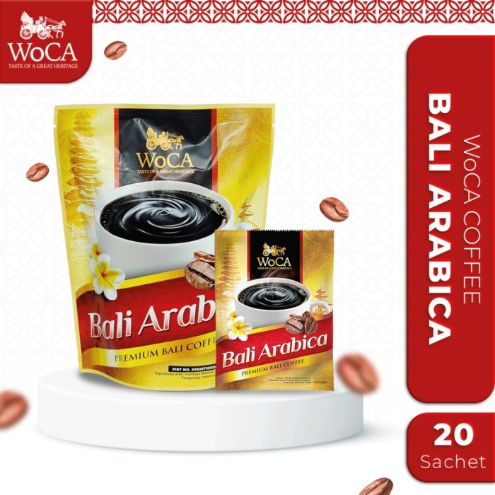 

Diskon Woca Kopi Bubuk Bali Kintamani Arabica 20 Sachets