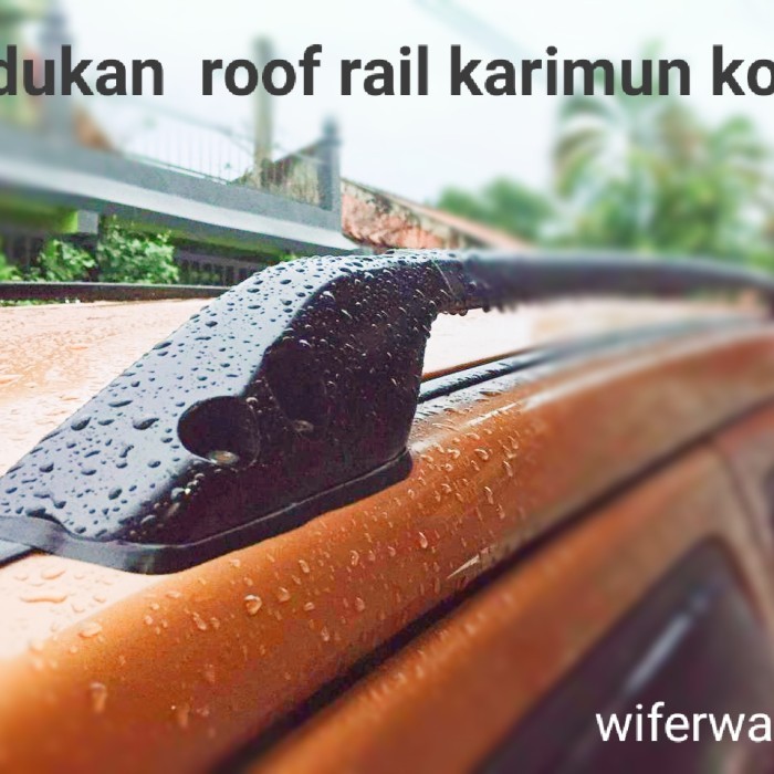 Dudukan roof rail suzuki karimun kotak.