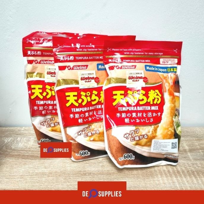 

Nissin Welna Tempurako 600gr - Tepung Tempura Batter Mix Asli Japan swar