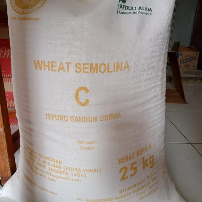 

Semolina Flour/Tepung Pasta 25 Kg swar
