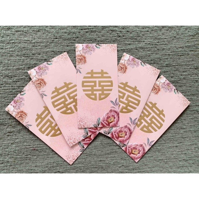 

Shuang Xi / Double Happiness Angpao Wedding, Sangjit (Lited Edition)