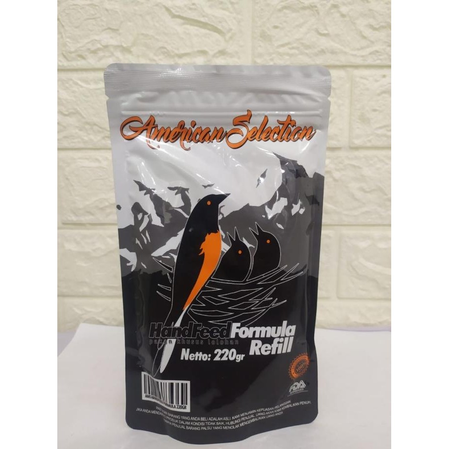 PROMO VOER AMS AMERICAN SELECTION HANDFEED FORMULA REFILL