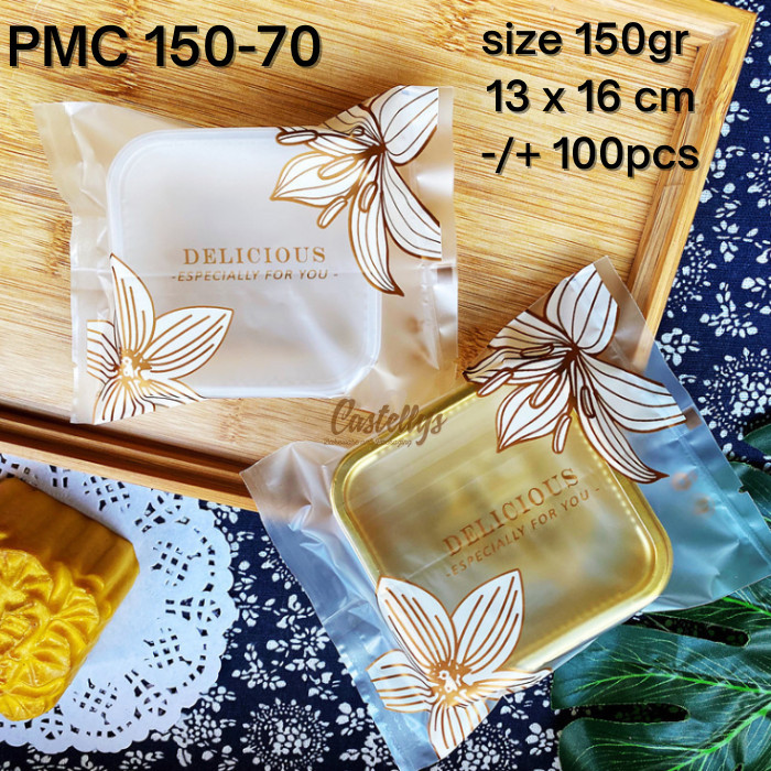 

TERMURAH - Plastik Mooncake 150gr PMC 150-70 Cookies Pia Snowskin Mochi Kuker