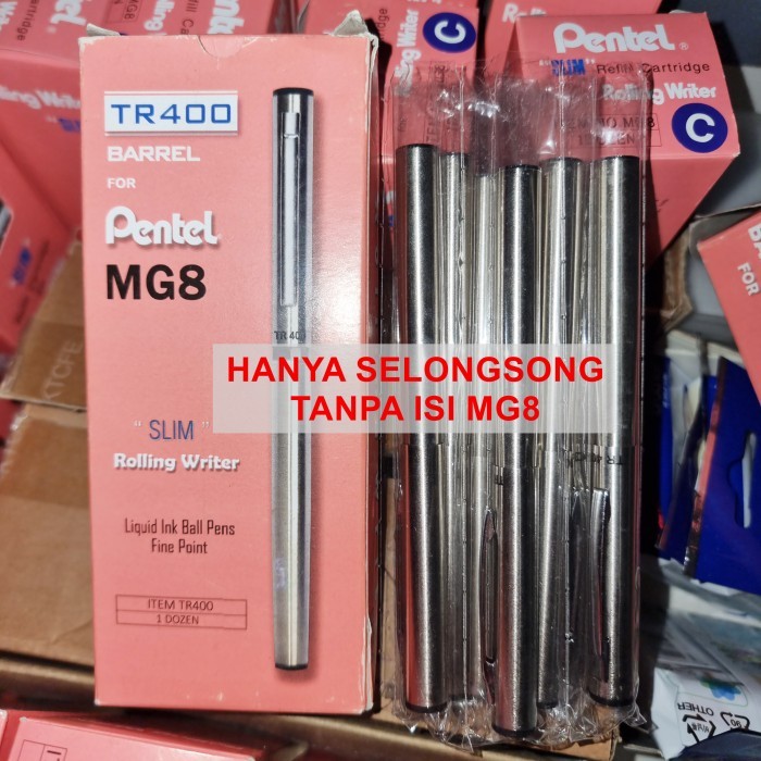 

BEBAS ONGKIR - Pen Rolling Writer TR400 Selongsong Barrel for Pentel MG8