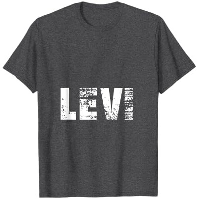 Kemeja Hadiah Levi / Kemeja Ulang Tahun Nama Pribadi Levi |WzwFrnRB|