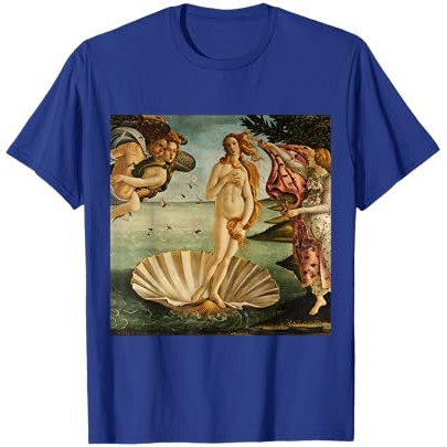 Kaos Seni Lukis The Birth of Venus karya Sandro Botticelli |hzUCld0S|
