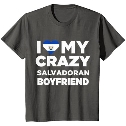 Aku Mencintai Pacar El Salvadorku yang Gila Kaos El Salvador |31DUkeJQ|