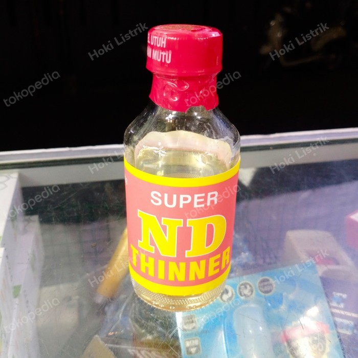 TERMURAH - pengencer cat / thinner / tiner / tiner botol / bukan tiner impala