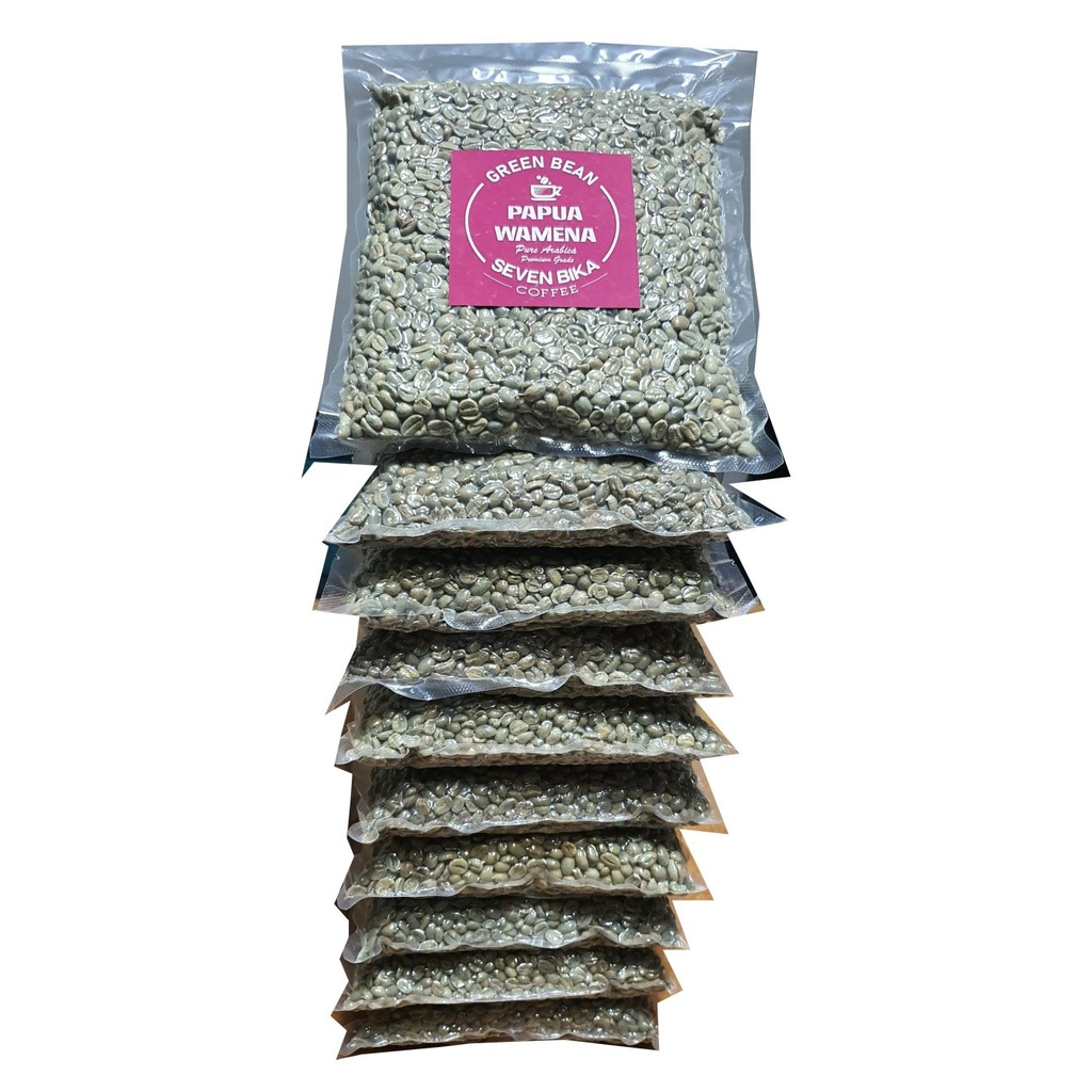 

Seven Bika Papua Wamena Green Beans [Biji Mentah] Grade1 2.5Kg