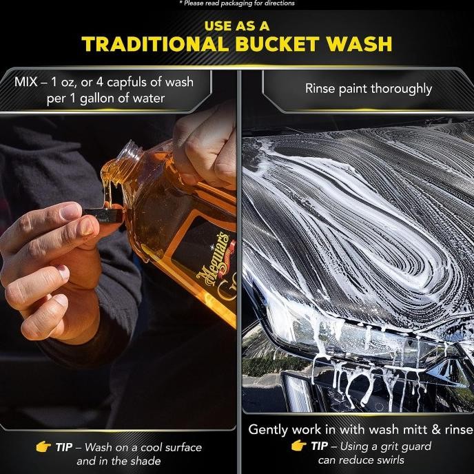 Meguiars Gold Class Car Wash Shampoo ( Shampo Mobil Meguiars )