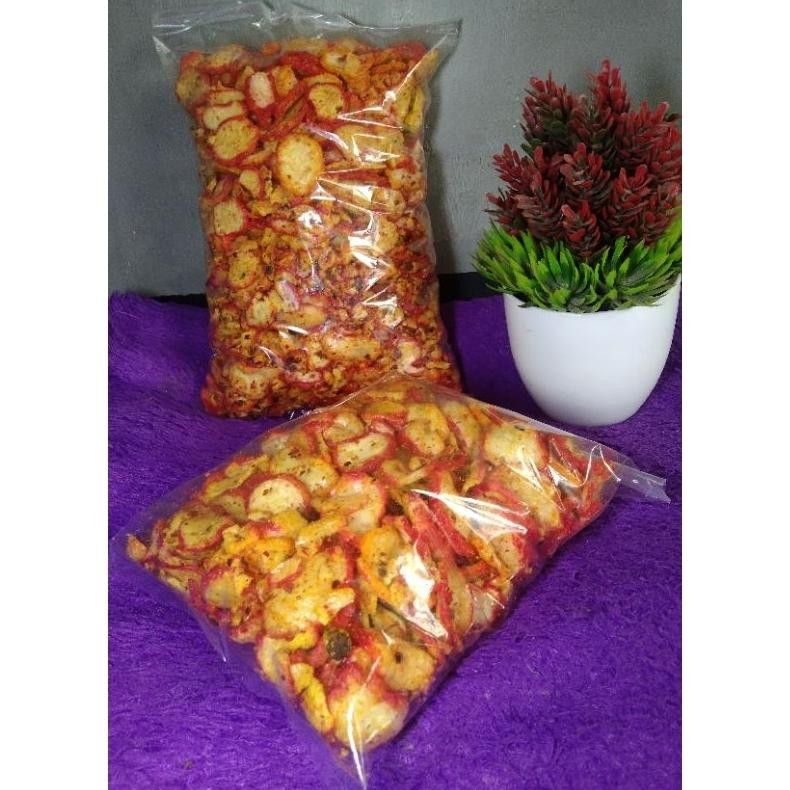 

Grosir krupuk seblak cikur kerupuk seblak kencur gurih pedas ENAK 150gr
