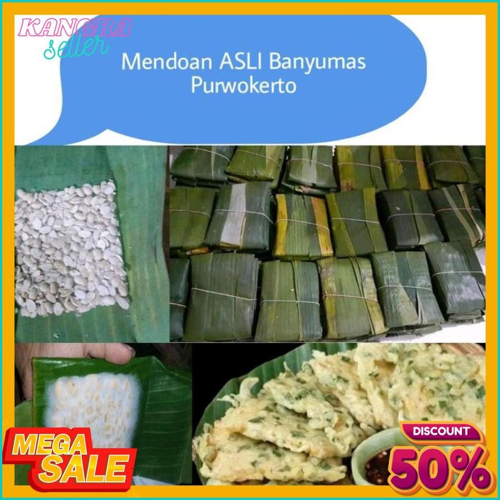 

Tempe Mendoan Bungkus Daun Pisang Makanan Khas Banyumas (Lagi Rame)