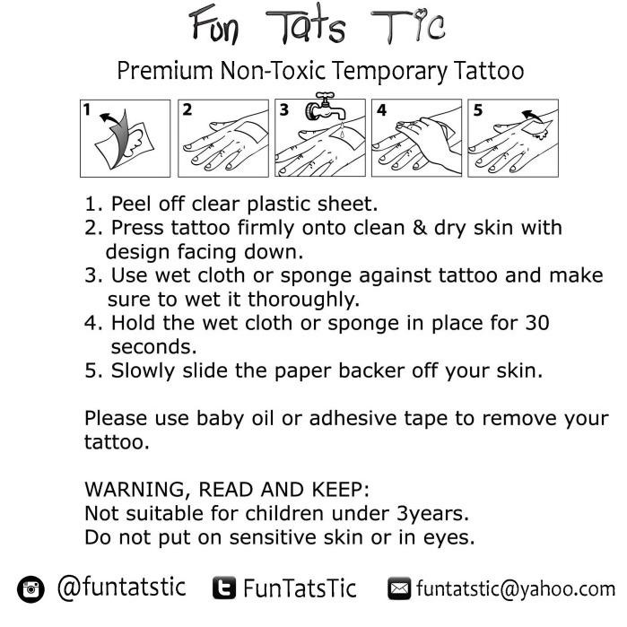 HJK TATO BEAR KADO ANAK MURAH NON TOXIC PREMIUM QUALITY TEMPORARY TATTOO