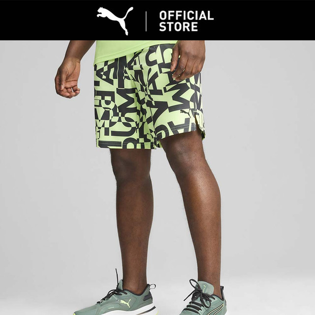 PUMA Celana Pendek Tenun Stretch 7" Wanita Bergambar