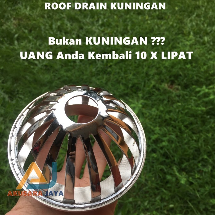 HRG DISKON Roof Drain 4 Inch Kuningan