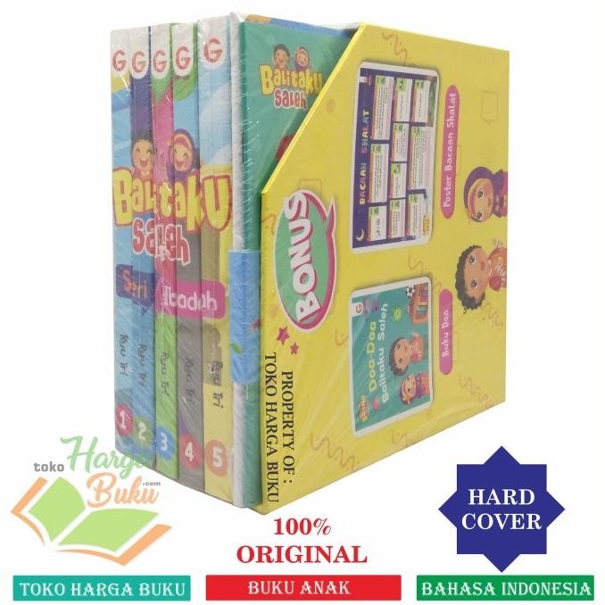 

Promo Balitaku Saleh Seri Ibadah Komplit 1Set Isi 5 Buku Balitaku Shalih Rukun Islam Buku Anak Islam - Gip