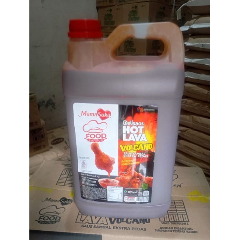 Mamasuka Delisaos Hot Lava Volcano 6,2 Kg