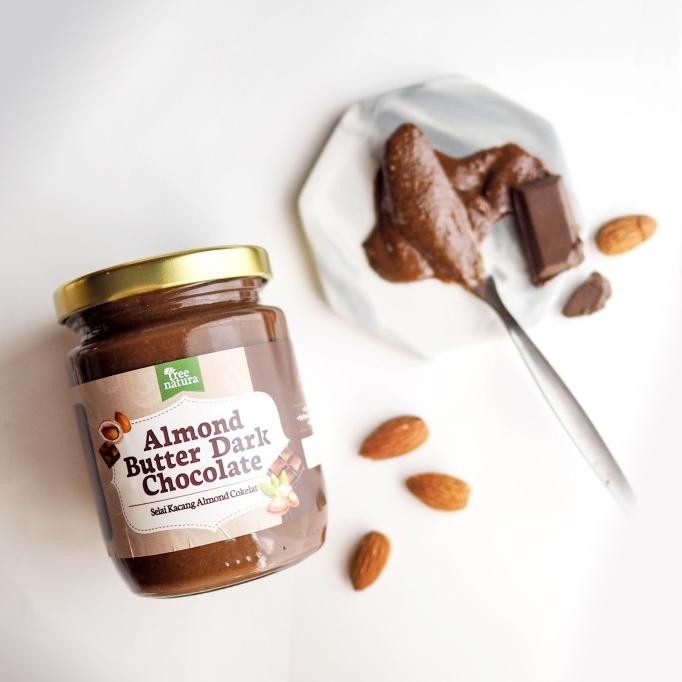 

Tree Natura Almond Butter Dark Chocolate 225 Gr (Selai Kacang Almond)