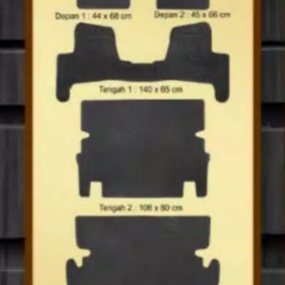 BEBAS ONGKIR - karpet karet Avanza Xenia 2012-2015