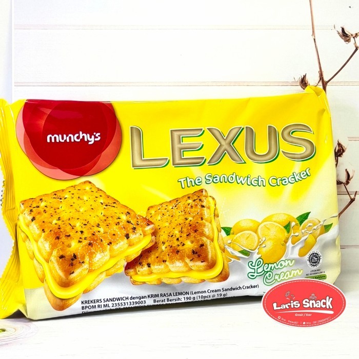 

TERBAIK Biskuit Munchys Lexus Crackers All Variant Family Pack 190gr