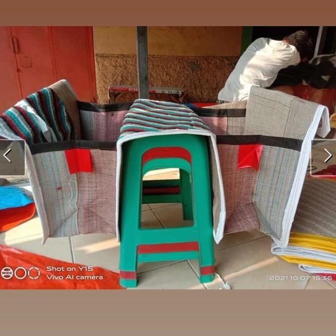 Tas Motor Goni Jumbo/Tas Kurir/Tas Obrok/Tas Keranjang/Tas Sadelbag Original Dan Terpercaya