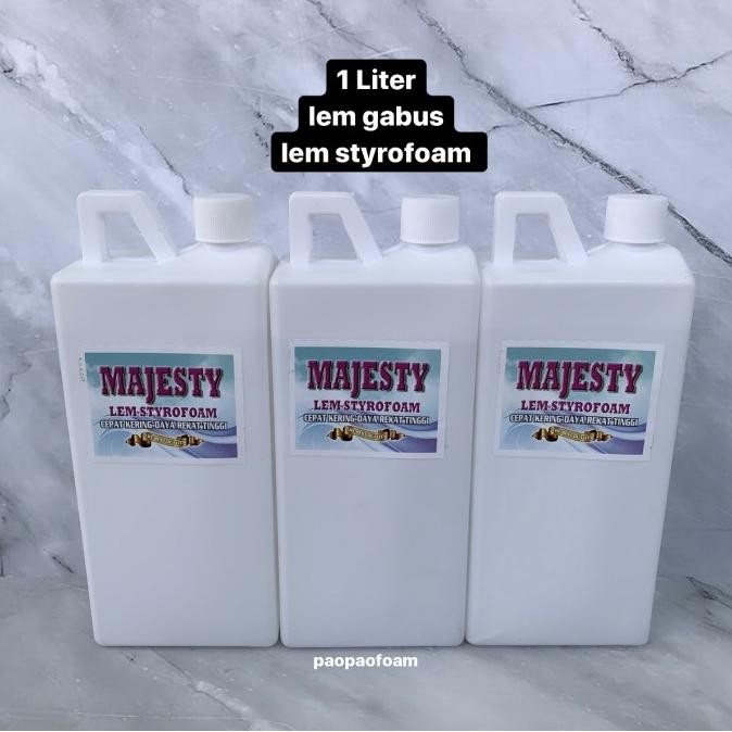 

Sale 1 Liter Lem Gabus / Lem Styrofoam Majesty