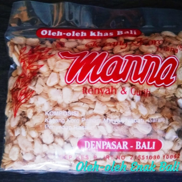 

SPECIAL Kacang Koro Bali Manna 270gr