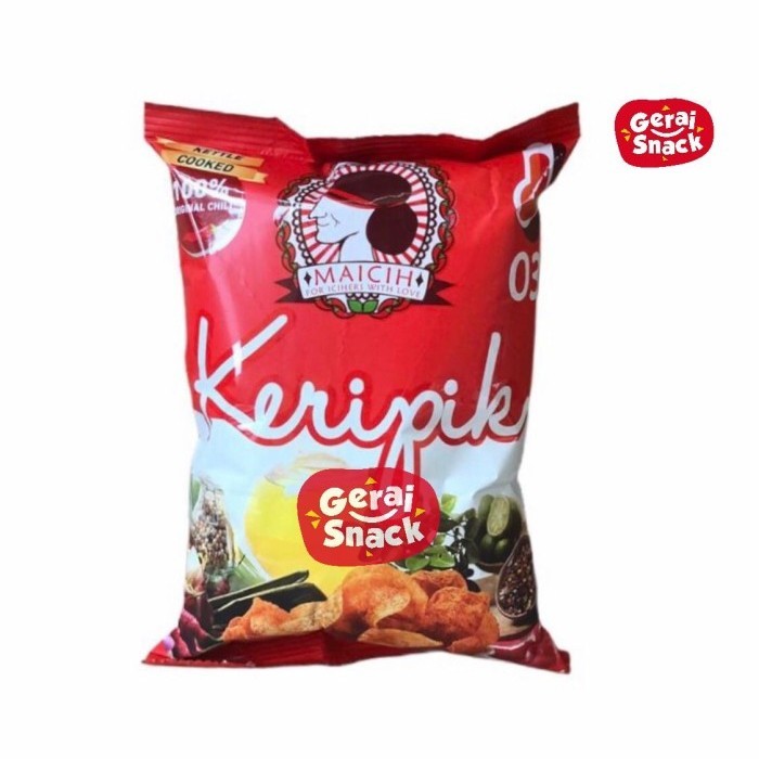 

BIG SALE Keripik Maicih Axl Logo Hadap Samping Asli Khas Bandung