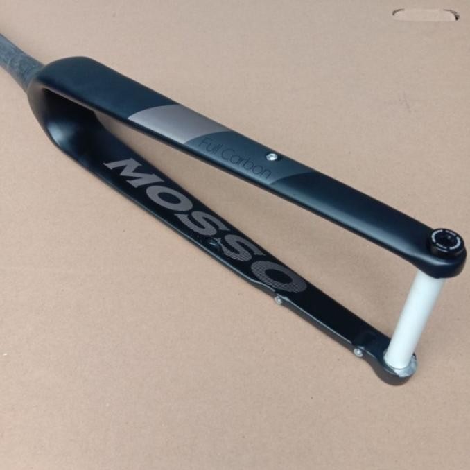 Fork Rigid Mosso 730 gvl gravel tapper Full Carbon Disk TA