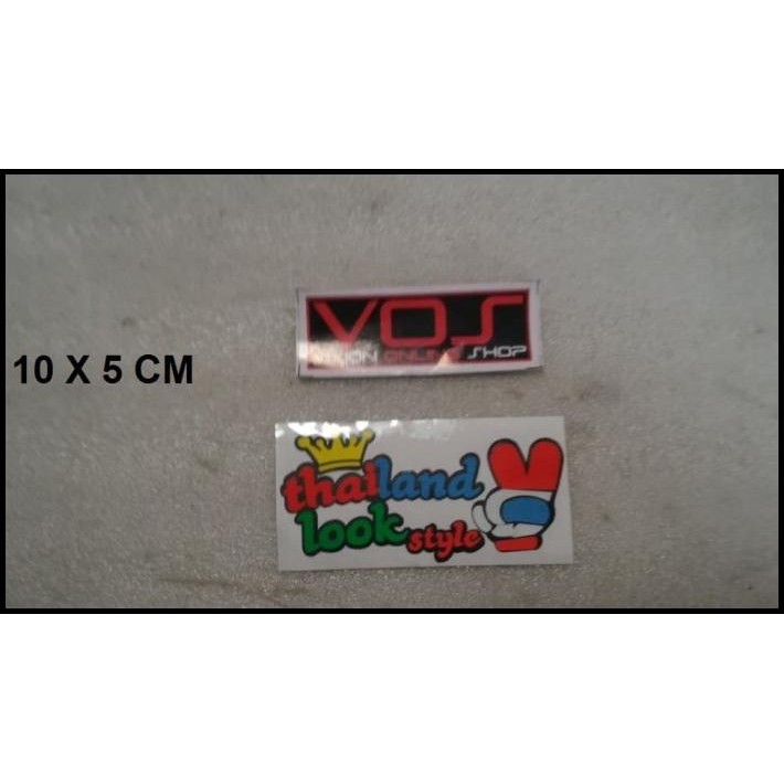 

TERMURAH STIKER UNIK THAILAND LOOK !!!!!